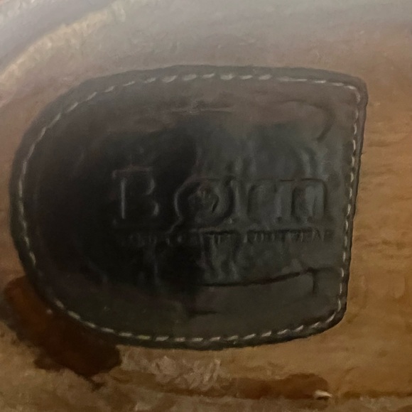 Born Black Leather Women's Mules - Picture 4 of 5